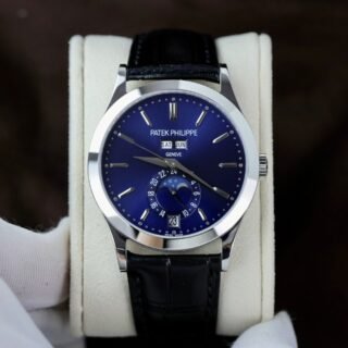 Patek Philippe Replica Watch Complications 5396G Dial Blue 38.5mm - Đồng Hồ Replica 1:1