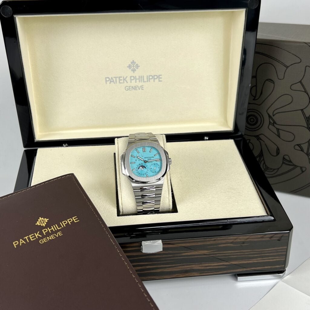 Patek Philippe Replica Watch Nautilus 5712 Tiffany & Co Metal Wire 40mm - Đồng Hồ Replica 1:1