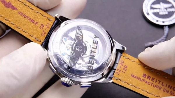 Premium Swiss Breitling Premier B01 AB0118371B1P1 Replica 42mm Replica Chronograph Watch – Elegant Black Dial & Leather Strap