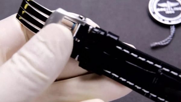 Premium Swiss Breitling Premier B01 AB0118371B1P1 Replica 42mm Replica Chronograph Watch – Elegant Black Dial & Leather Strap