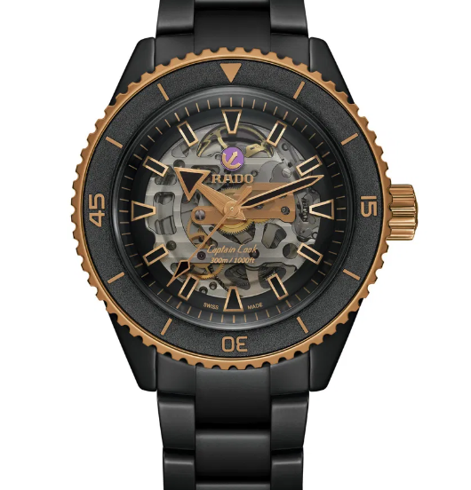RADO Captain Cook High-Tech Ceramic Skeleton Replica Watch R32192152