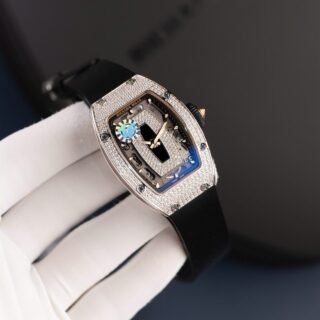 Richard Mille RM07-01 Imitation Watches Women's Black Automatic Movement ZF Factory 36mm - Đồng Hồ Replica 1:1
