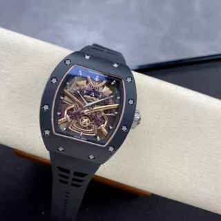 Richard Mille RM47 Samurai Tourbillon Ceramic Replica 1:1 Watch 42.7mm - Đồng Hồ Replica 1:1