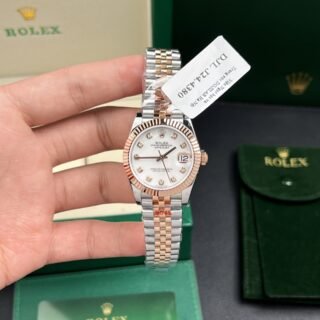 Rolex Best Replica Watch DateJust Gold Wrapped Mother Of Pearl Dial GM Factory 31mm - Đồng Hồ Replica 1:1