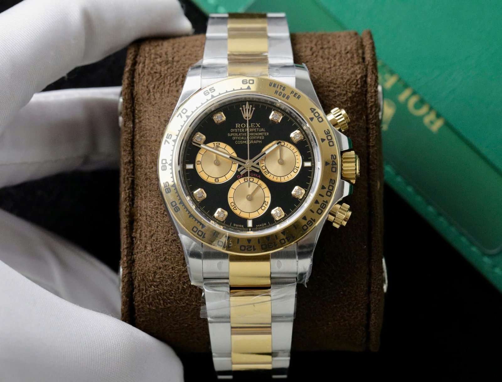 Rolex Cosmograph Daytona 126503 Best Replica Watch Black Dial Oyster Strap 40mm - Đồng Hồ Replica 1:1