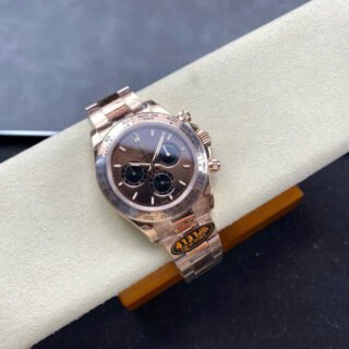 Rolex Cosmograph Daytona M116505BRWTBAR Copies Watches Chocolate Dial Weight 180 Grams QF Factory 40mm - Đồng Hồ Replica 1:1