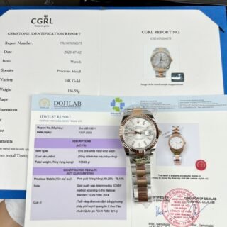 Rolex Datejust 126331 Replica Watch Gold Wrapped Oyster Strap Clean Factory 41mm - Đồng Hồ Replica 1:1