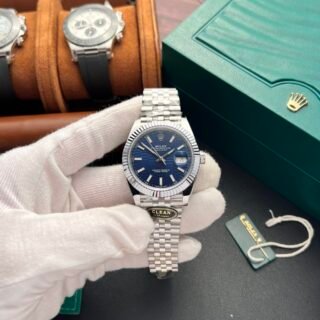 Rolex DateJust 126334 Blue Fold Dial Replica Watch Clean Factory 41mm - Đồng Hồ Replica 1:1