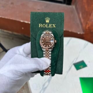 Rolex DateJust Best Replica Watch Chocolate Dial EW Factory 31mm - Đồng Hồ Replica 1:1