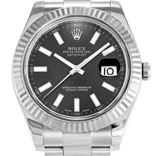 Rolex Datejust Black Dial 116334 41 mm