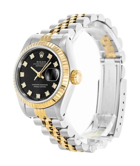 Rolex Datejust Black Dial 69173 26 mm