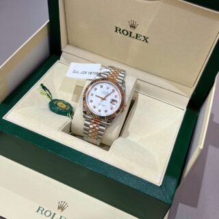 Rolex DateJust Dial Mother Of Pearl Custom Gold Wrapped GM Factory 41mm - Đồng Hồ Replica 1:1