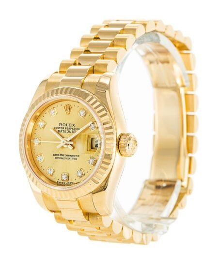 Rolex Datejust Gold Dial 179178 26 mm