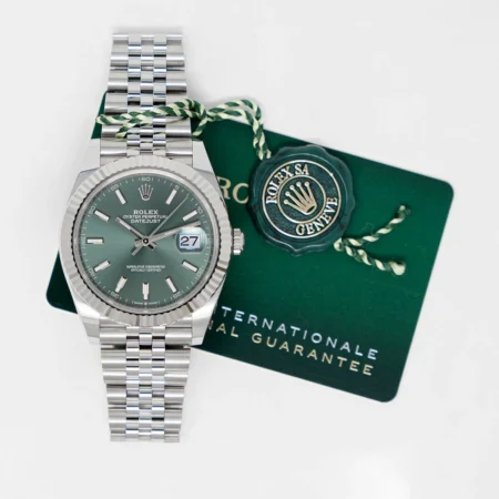 Rolex Datejust Green Dial 126334 Jubilee 41 mm