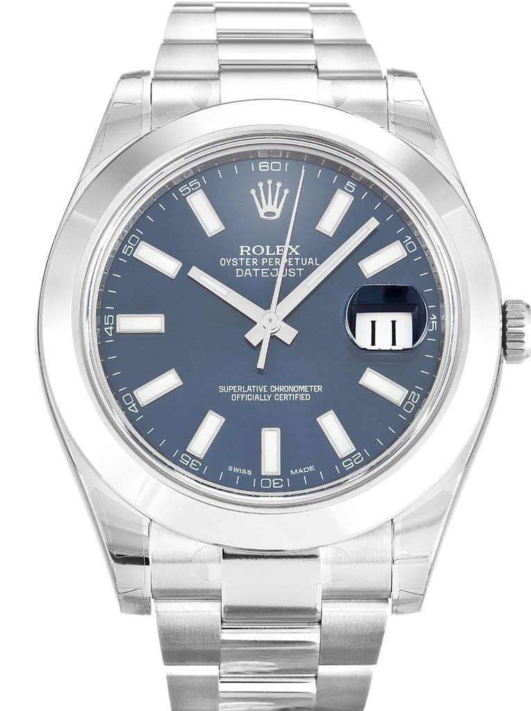 Rolex Datejust II Blue Dial 116300 41 mm