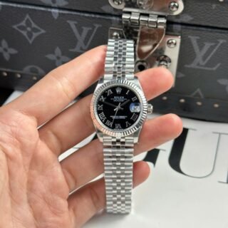 Rolex DateJust Replica 11 Watch Dial Black Jubilee Strap THB Factory 31mm - Đồng Hồ Replica 1:1
