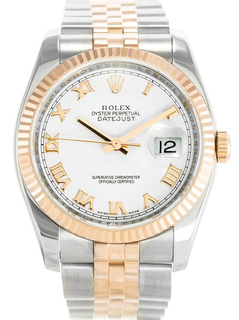 Rolex Datejust White Dial 116231 36 mm