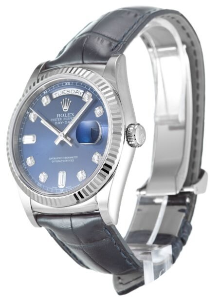 Rolex Day-Date Blue Dial 118139 36 mm