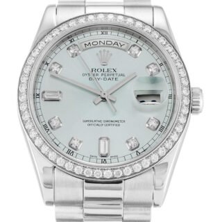 Rolex Day-Date Blue Dial 118346 36 mm