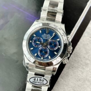 Rolex Daytona 116509 Replica Watch Blue Dial Clean Factory 40mm - Đồng Hồ Replica 1:1