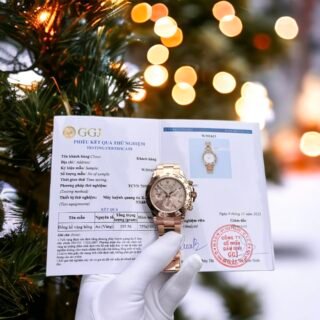 Rolex Daytona 18K Solid Rose Gold Replica Watch 40mm - Đồng Hồ Replica 1:1