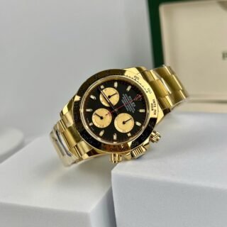 Rolex Daytona Replica 11 Watch Black Dial BT Factory 40mm - Đồng Hồ Replica 1:1