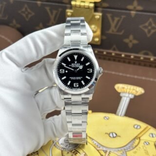 Rolex Explorer 124270 Replica Watches Black Dial Oyster Strap VS Factory 36mm - Đồng Hồ Replica 1:1