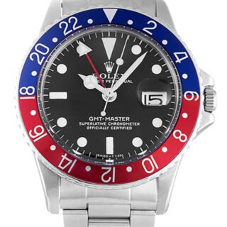 Rolex GMT-Master Black Dial 16710 "Pepsi"