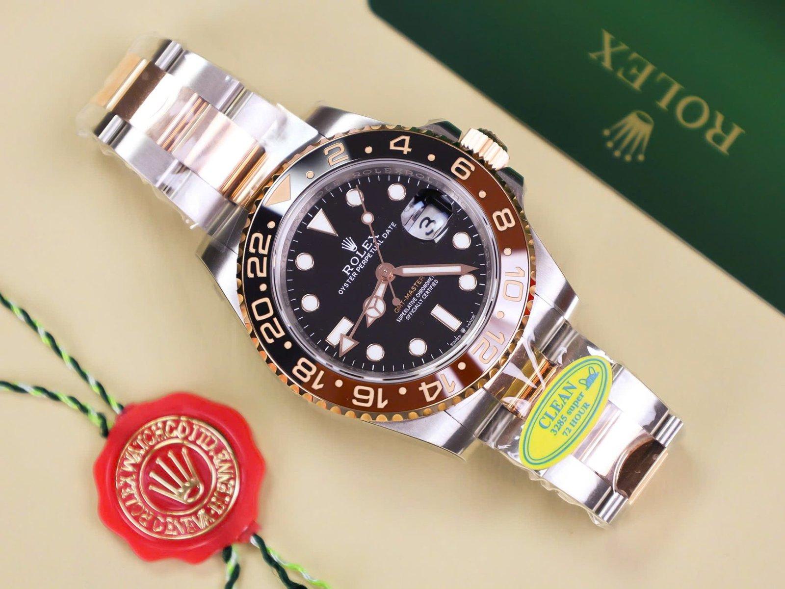 Rolex GMT-Master II 126711CHNR Root Beer Replica Watch Clean Factory 40mm - Đồng Hồ Replica 1:1