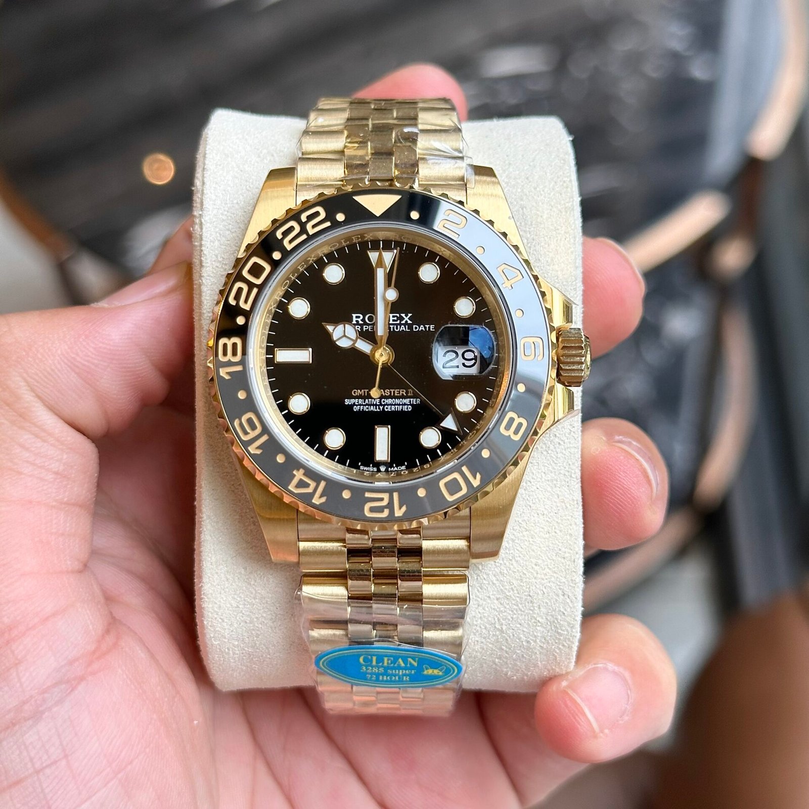 Rolex GMT-Master II 126718GRNR Replica 11 Watch Clean Factory 40mm - Đồng Hồ Replica 1:1