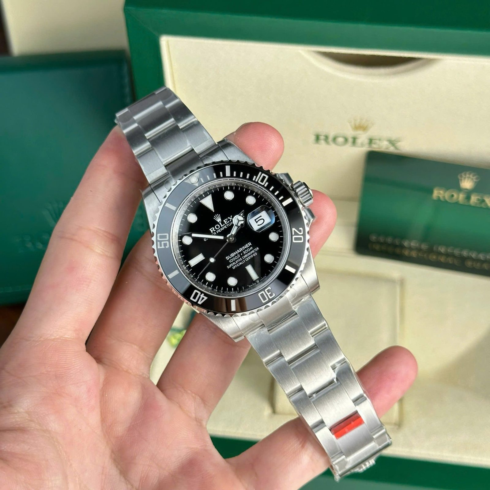 Rolex Men Replica Watch Submariner 126610LN Dial Black VS Factory 41mm - Đồng Hồ Replica 1:1