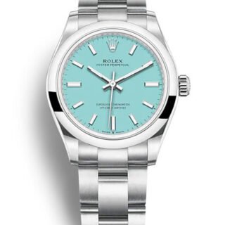 Rolex Oyster Perpetual Lady Tiffany Blue Dial 277200 31 mm