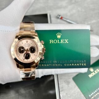 Rolex Replica Watch Daytona 116505 Rose Gold BT Factory 40mm - Đồng Hồ Replica 1:1