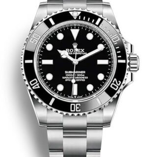 Rolex Submariner Black Dial 124060 No-Date