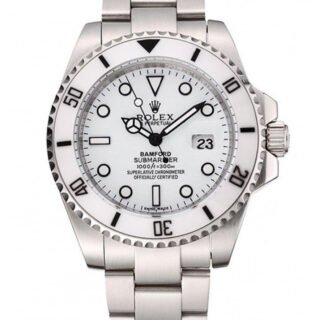 Rolex Submariner White Dial 1453863
