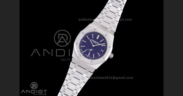 Royal Oak 39mm 16202BC ZF 1:1 Best Edition Tuscan Dial on SS Bracelet A7121