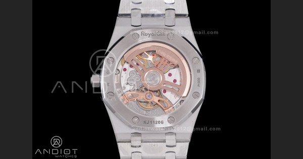 Royal Oak 39mm 16202BC ZF 1:1 Best Edition Tuscan Dial on SS Bracelet A7121