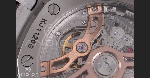 Royal Oak 39mm 16202BC ZF 1:1 Best Edition Tuscan Dial on SS Bracelet A7121