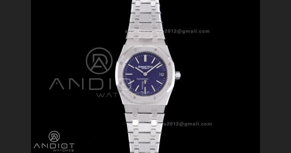 Royal Oak 39mm 16202BC ZF 1:1 Best Edition Tuscan Dial on SS Bracelet A7121