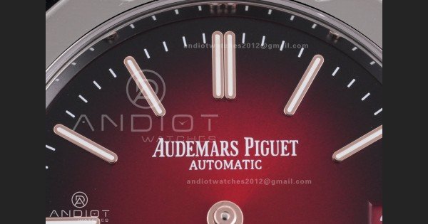 Royal Oak 39mm Titanium 16202XT ZF 1:1 Best Edition Red Dial on Bracelet A7121