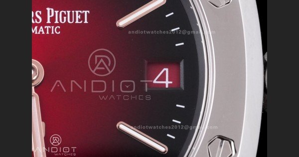 Royal Oak 39mm Titanium 16202XT ZF 1:1 Best Edition Red Dial on Bracelet A7121