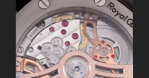 Royal Oak 39mm Titanium 16202XT ZF 1:1 Best Edition Red Dial on Bracelet A7121