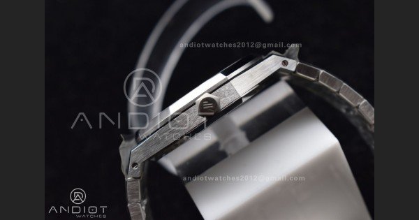 Royal Oak 41mm 15400 APSF 1:1 Best Edition White Textured Dial on SS Bracelet A3120