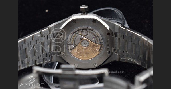 Royal Oak 41mm 15400 APSF 1:1 Best Edition White Textured Dial on SS Bracelet A3120