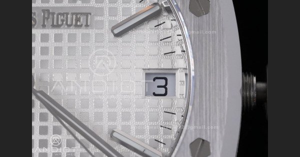 Royal Oak 41mm 15510 SS DDF 1:1 Best Edition Silver Dial on SS Bracelet DD4302 Super Clone