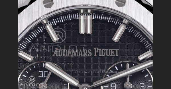 Royal Oak Chrono 26240 SS DDF 1:1 Best Edition Black Dial on SS Bracelet DD4401 Super Clone