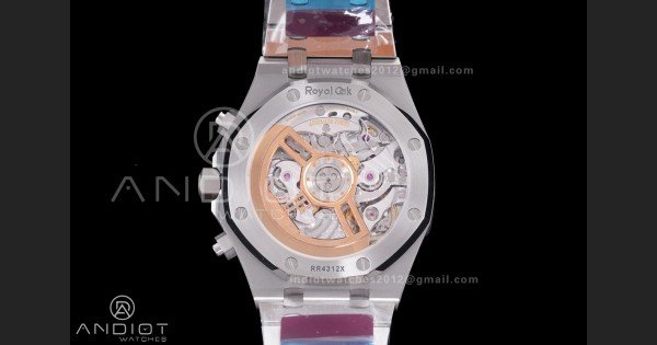 Royal Oak Chrono 26240 SS DDF 1:1 Best Edition Black Dial on SS Bracelet DD4401 Super Clone