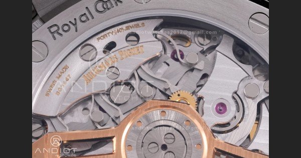 Royal Oak Chrono 26240 SS DDF 1:1 Best Edition Black Dial on SS Bracelet DD4401 Super Clone