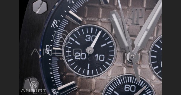 Royal Oak Offshore 43mm 26420SO OO APSF 1:1 Best Edition Brown Dial On Brown Rubber Strap SA4401 Super Clone