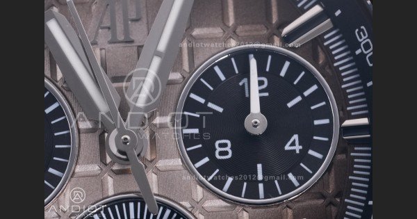 Royal Oak Offshore 43mm 26420SO OO APSF 1:1 Best Edition Brown Dial On Brown Rubber Strap SA4401 Super Clone